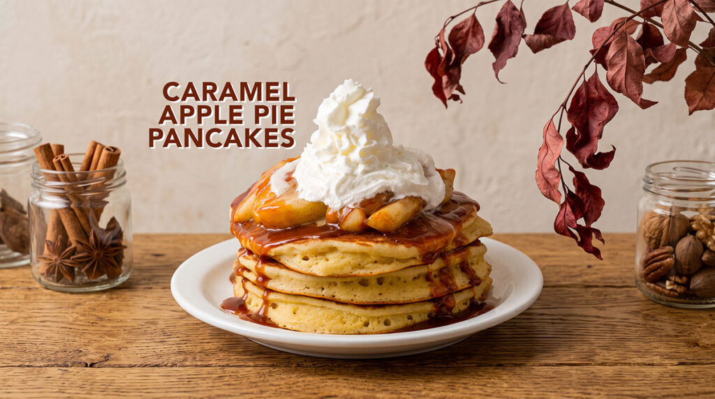 Fall Menu - Caramel Apple Pie Pancake